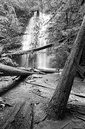 Crossroads Waterfall Santa Cruz Mountains